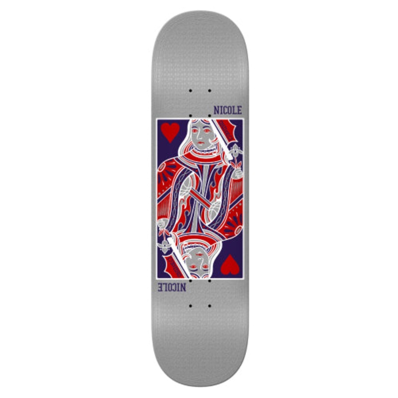 Real Hause Queen of Hearts Twin Tail Skateboard Deck 8.0″ 8.0″