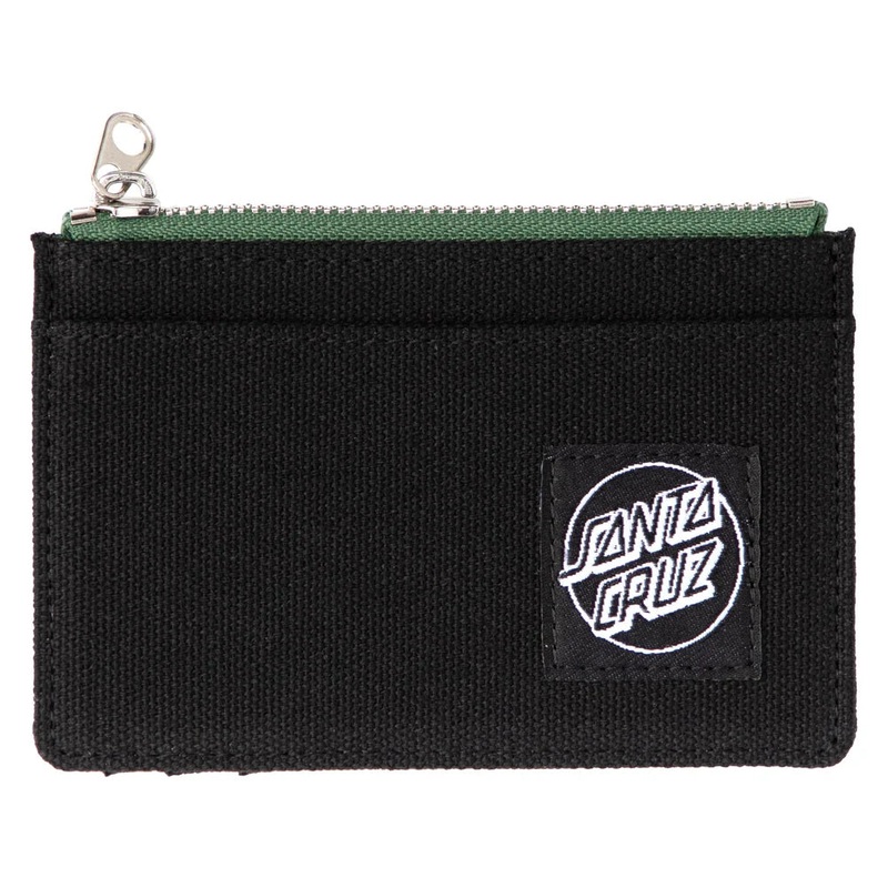 Santa Cruz Bulwark Zip Wallet Black OS