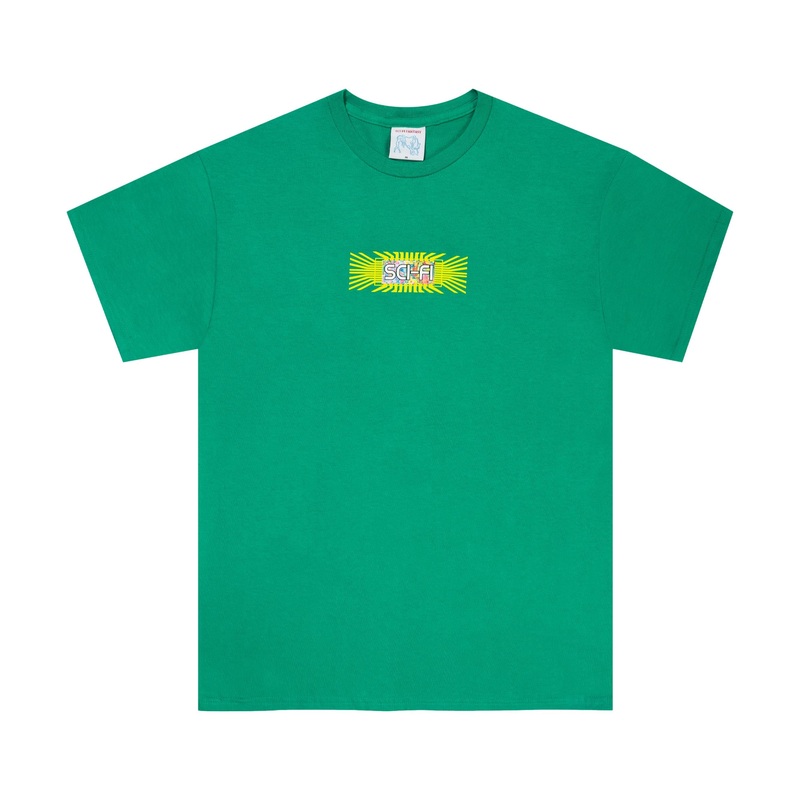 Sci-Fi Fantasy Chip T-Shirt Kelly Green M
