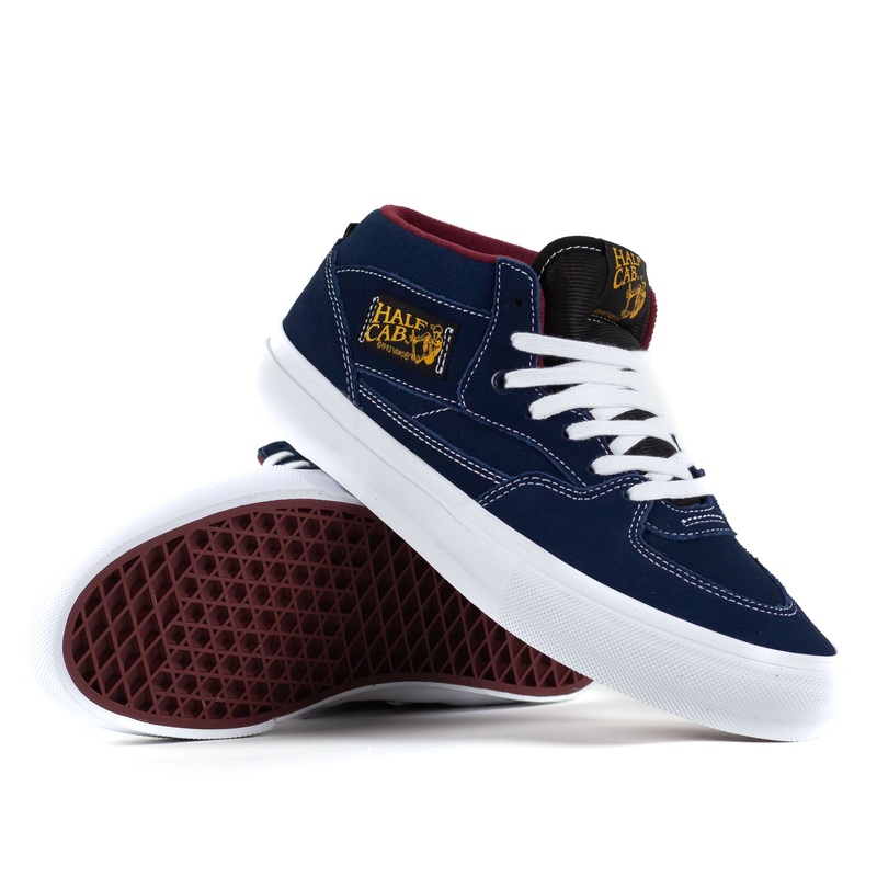 Skate Half Cab (Navy/Burgundy) 7M / 8.5W