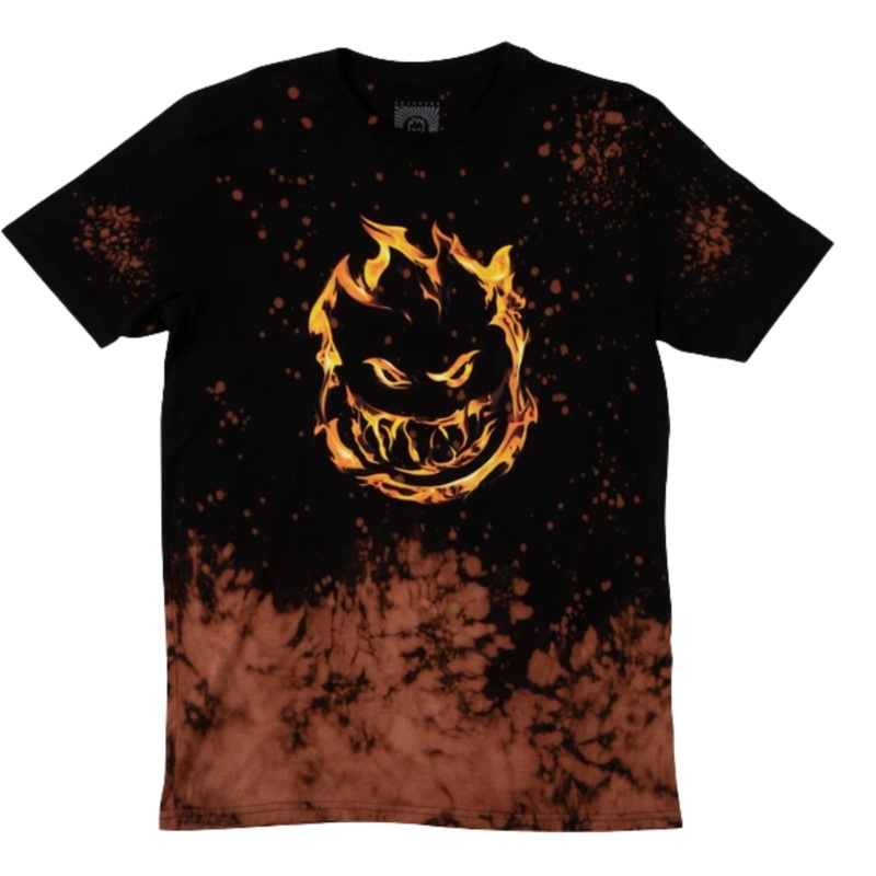 Spitfire 451 Black Acid T Shirt S