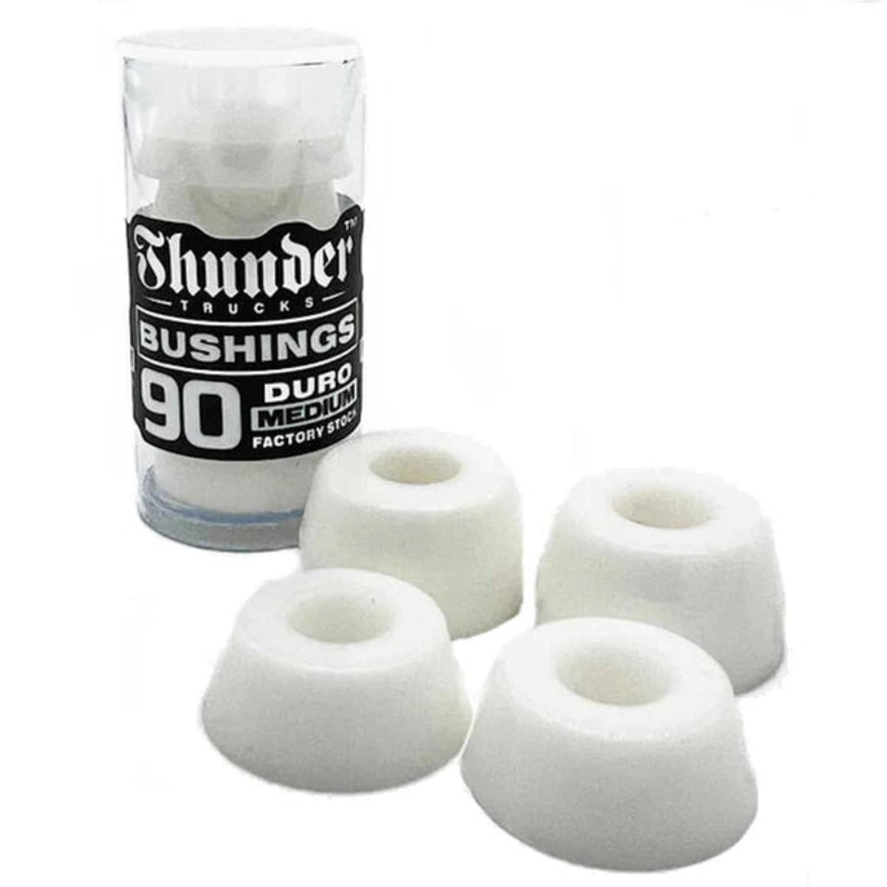 Thunder Premium Skateboard Bushings White Duro 90A