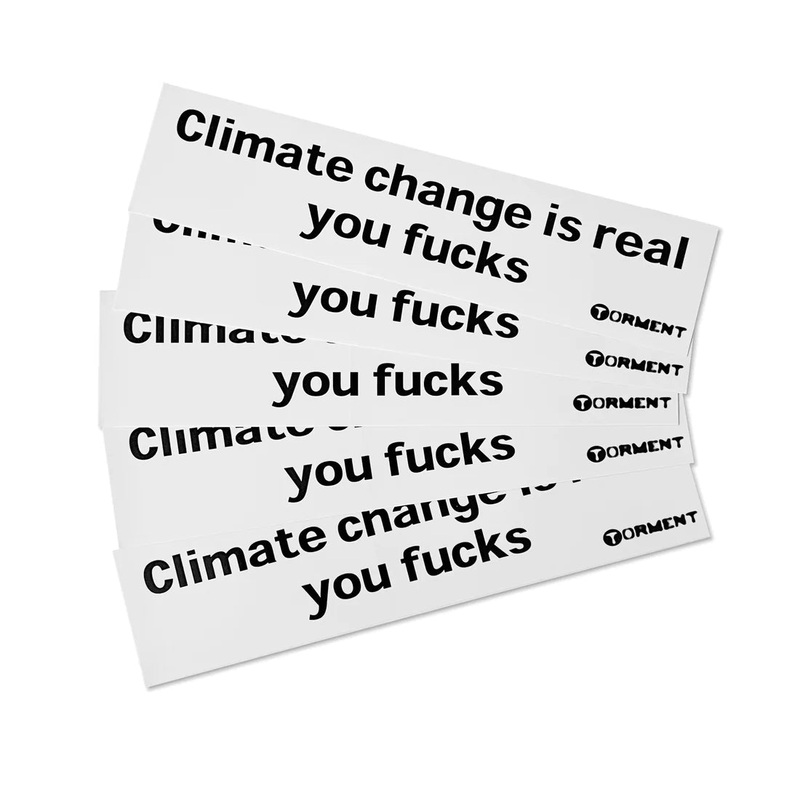 Torment Mag Climate Change Sticker