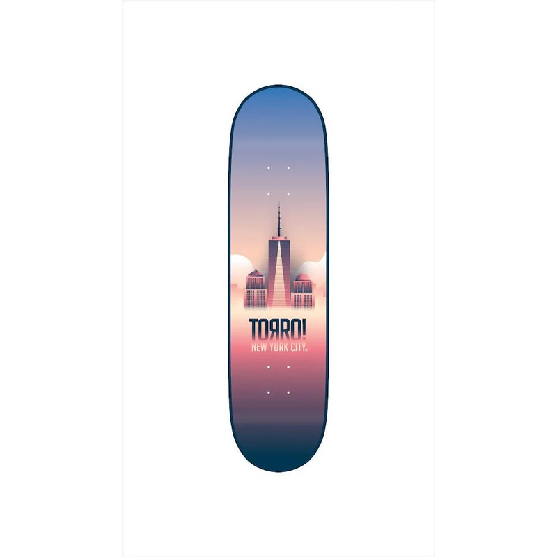 TORRO! NYC Landmark Collection – Freedom Team Skateboard Deck 7.75″