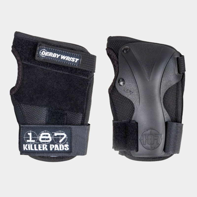187 Killer Pads Derby Wrist Guard – Black Youth