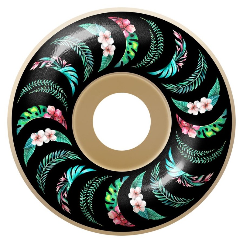 52mm Formula Four Classic Floral 99a Skateboard Wheel 52mm