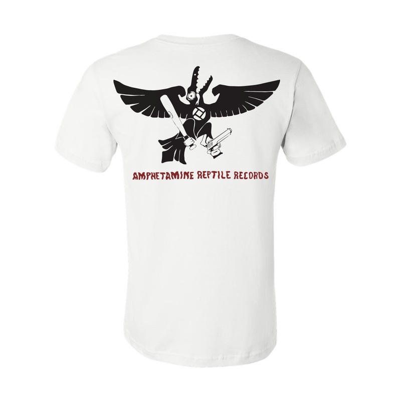 Amphetamine Reptile Records “Message Bored” T-Shirt Small White