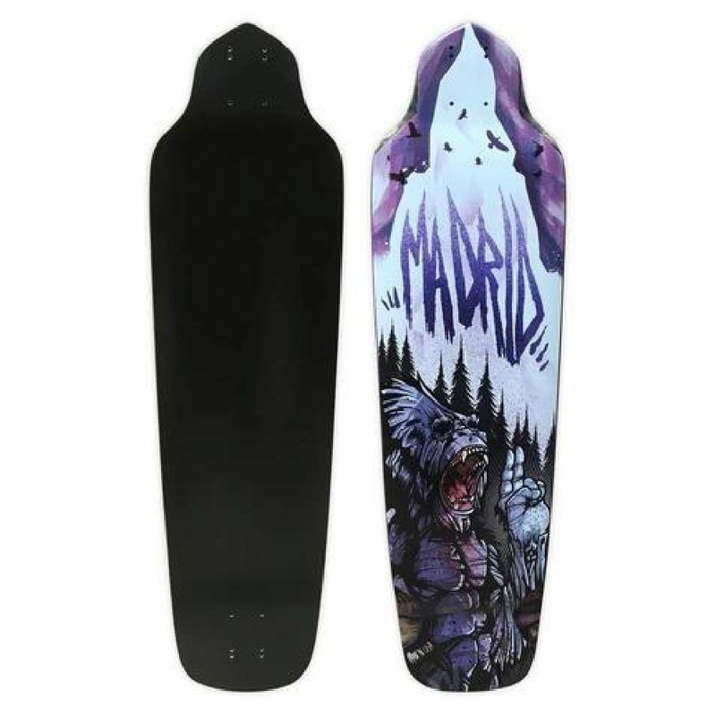 Complete Madrid Bigfoot 36″ Freeride Longboard Complete