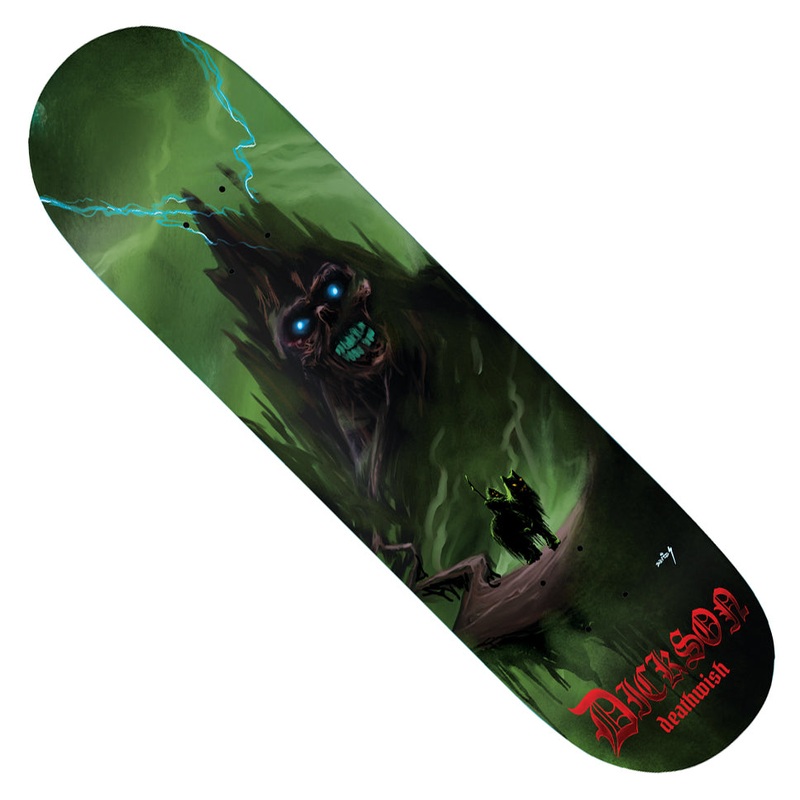 Deathwish Jon Dickson Symphony Deck Black 8 x 31.5 WB:14.25