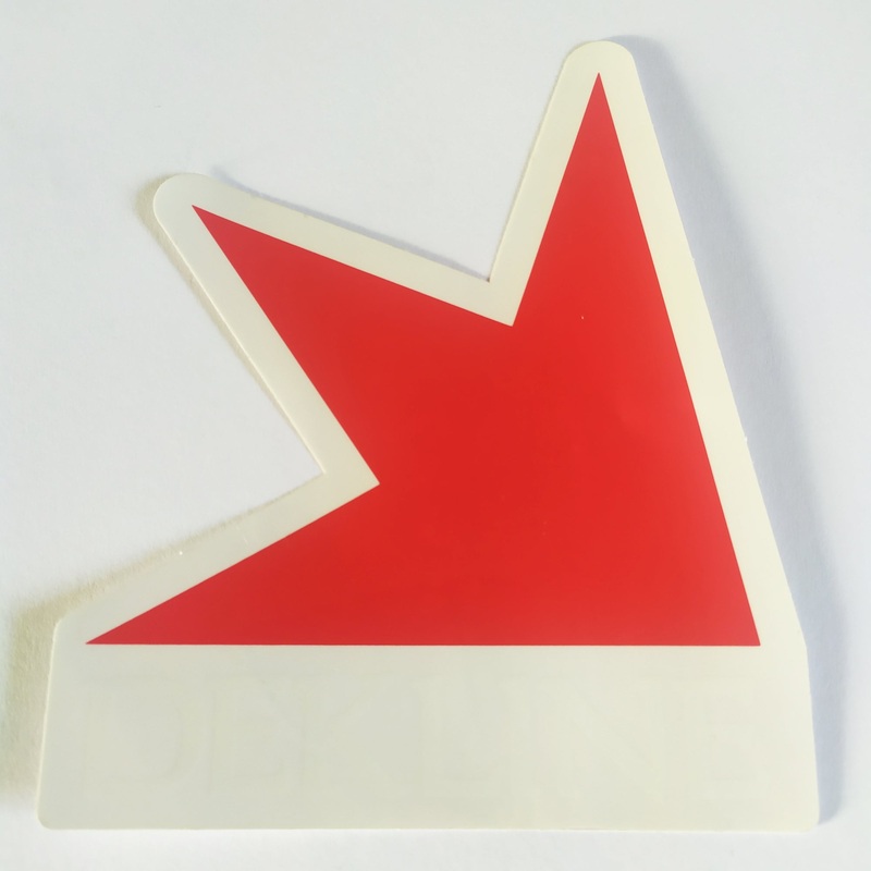 Dekline Footwear Skateboard Sticker