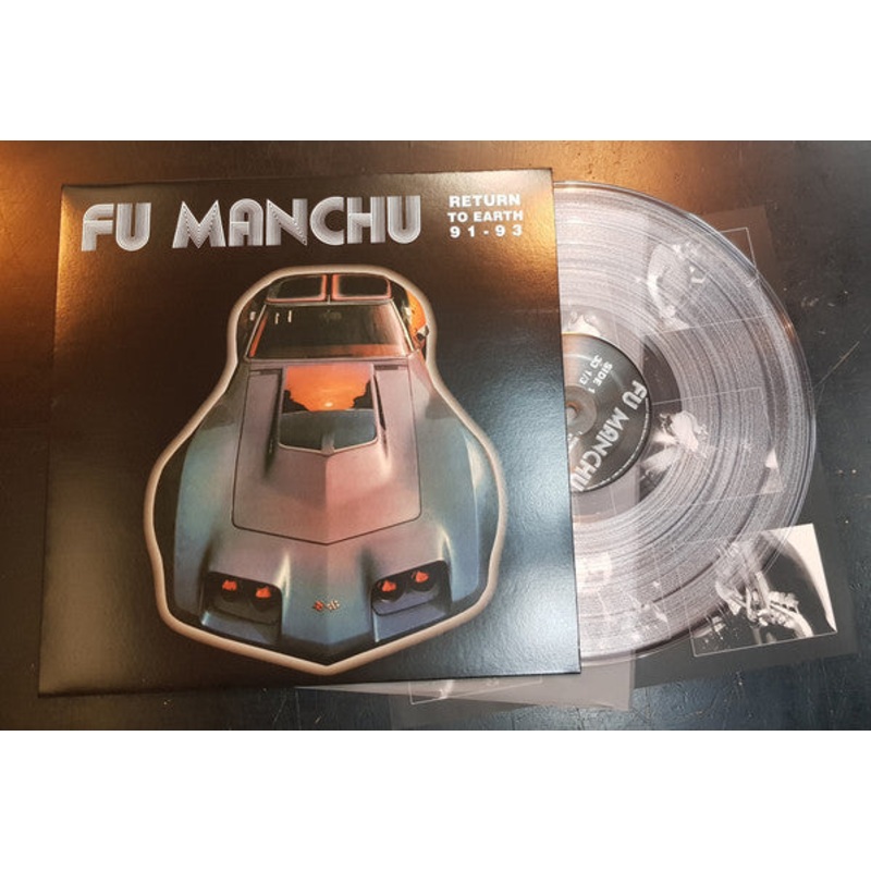 Fu Manchu  Return To Earth 91 – 93 Clear Color Vinyl LP Record