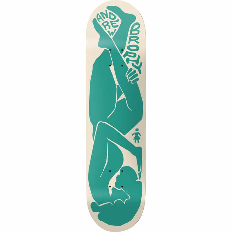Girl Brophy Contour Curves 8.6″ Skateboard Deck