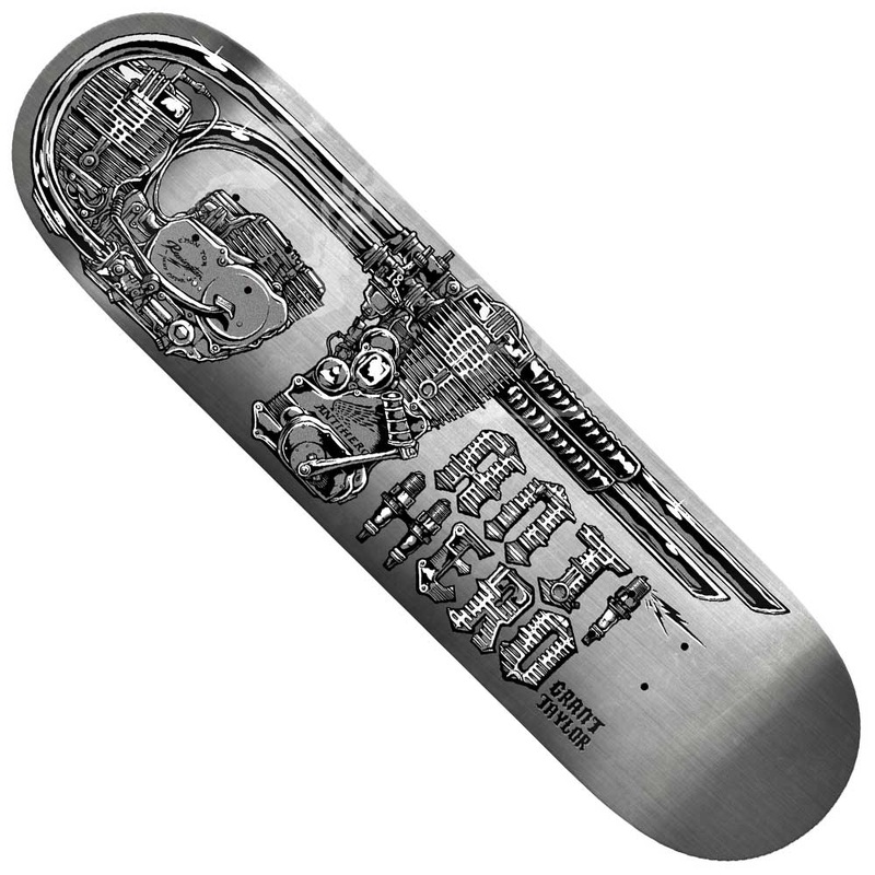 Grant GT 8.25×31.7 Revington Re-Rev Anti Hero Skateboards Deck