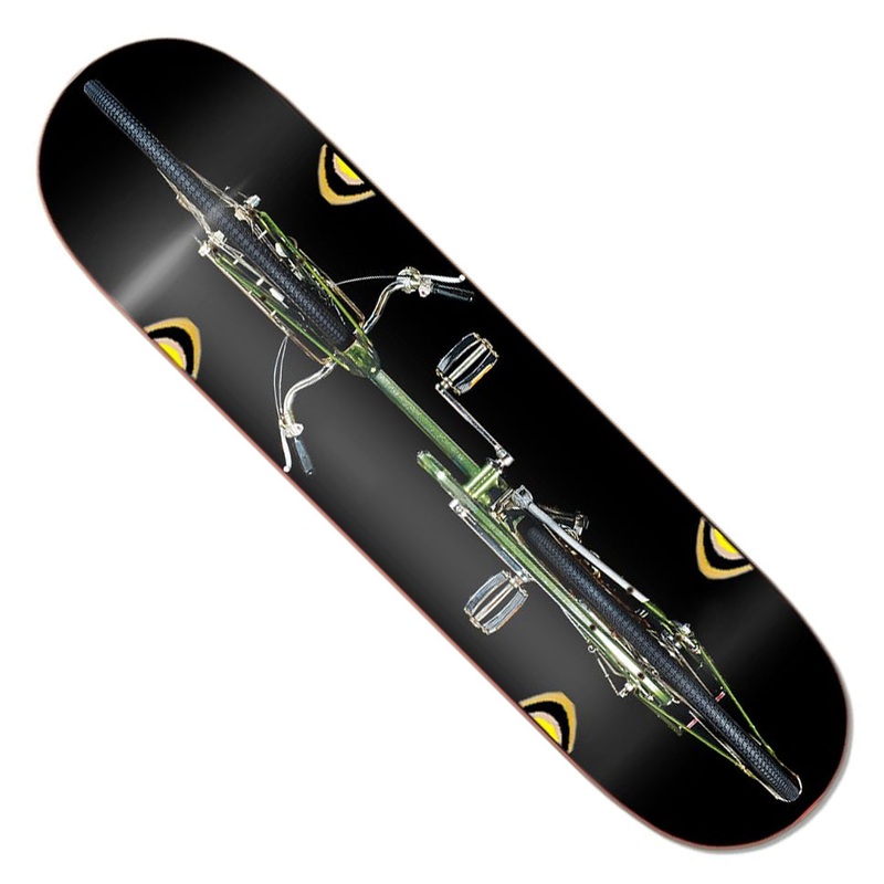 Hardbody Hjalte Halberg Bike Underneath Wheel Wells Deck Multicolor 8.5 x 32.2 WB:14.5