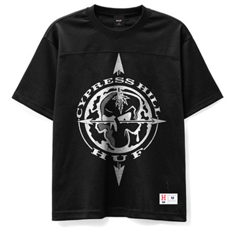 HUF HUF x Cypress Hill Compass Mesh Jersey Black Medium