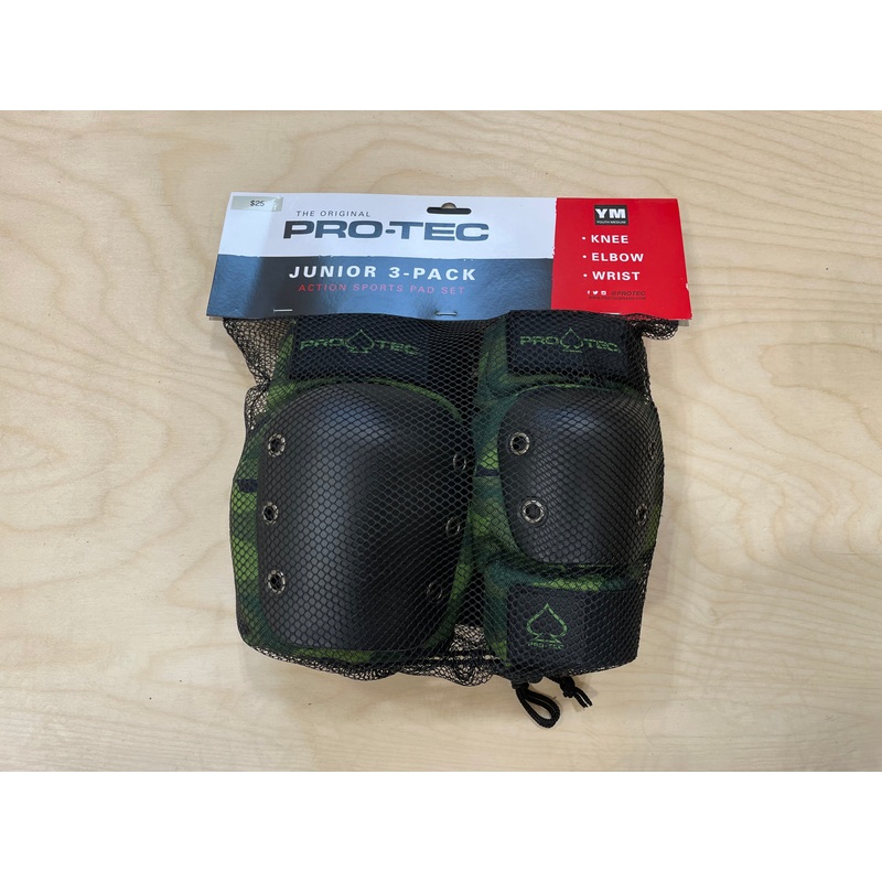 Pro-Tec Jr 3-Pack Camo YM
