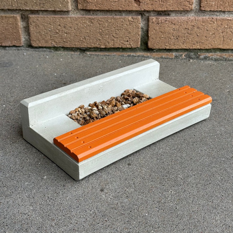 Stoney Crete Seat Concrete Fingerboard Obstacle