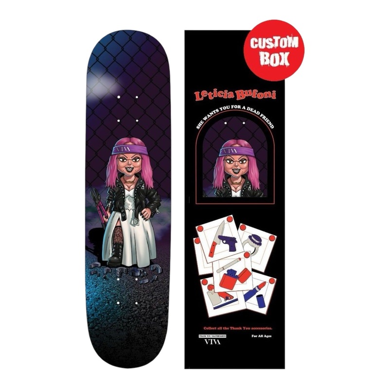 THANK YOU Leticia Bufoni Bride of Buddy Guest Model Deck *SIGNED* 8.25