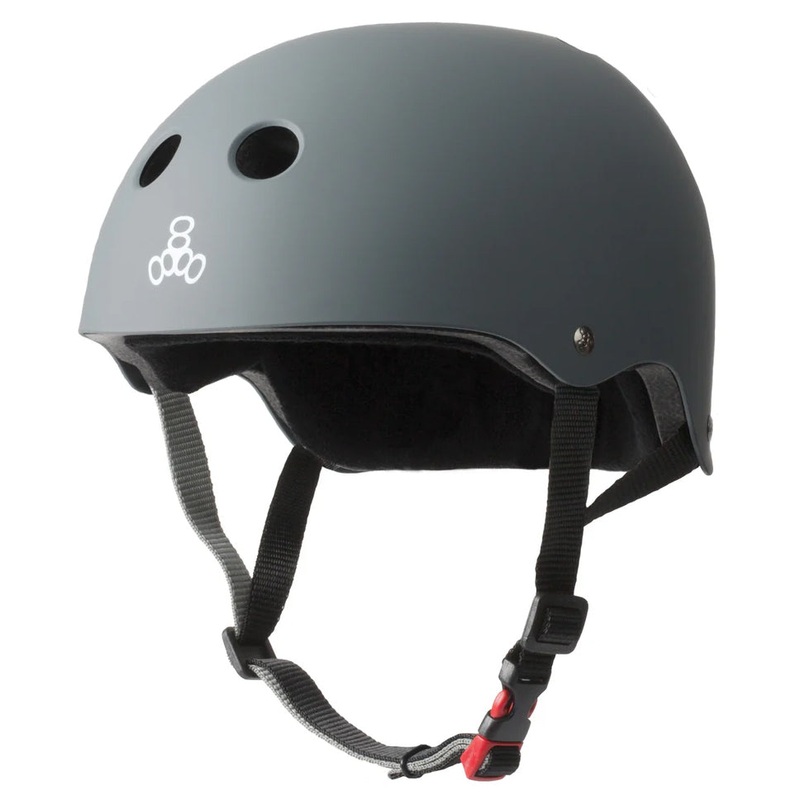 Triple 8 The Certified Sweatsaver Carbon Matte Helmet Carbon Matte Extra Small/Small