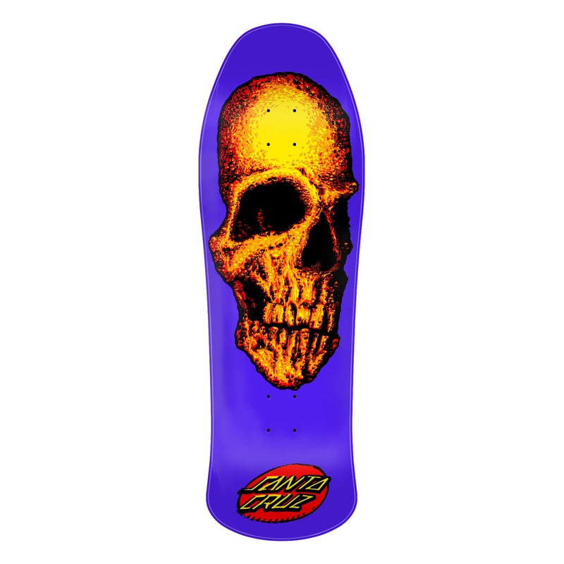 10.0in Street Creep Reissue Santa Cruz Skateboard Deck No Color 10.0in x 31.75in