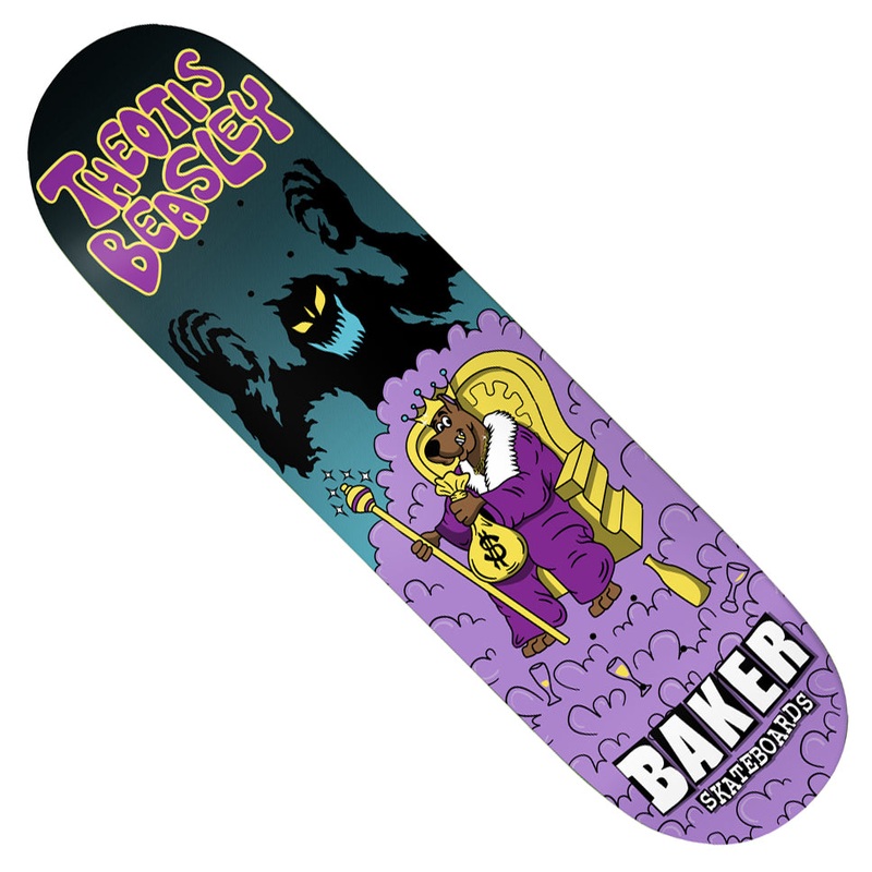 Baker Theotis Beasley King Scooby Deck Multicolor 8.25 x 31.875 WB:14.25