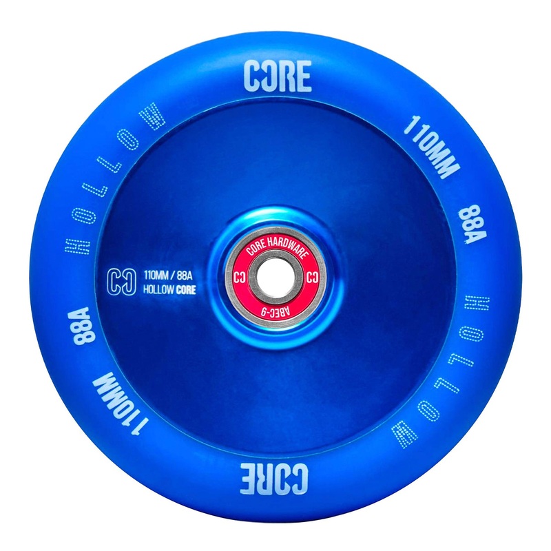CORE Hollow Stunt Scooter Wheel V2 110mm – Blue