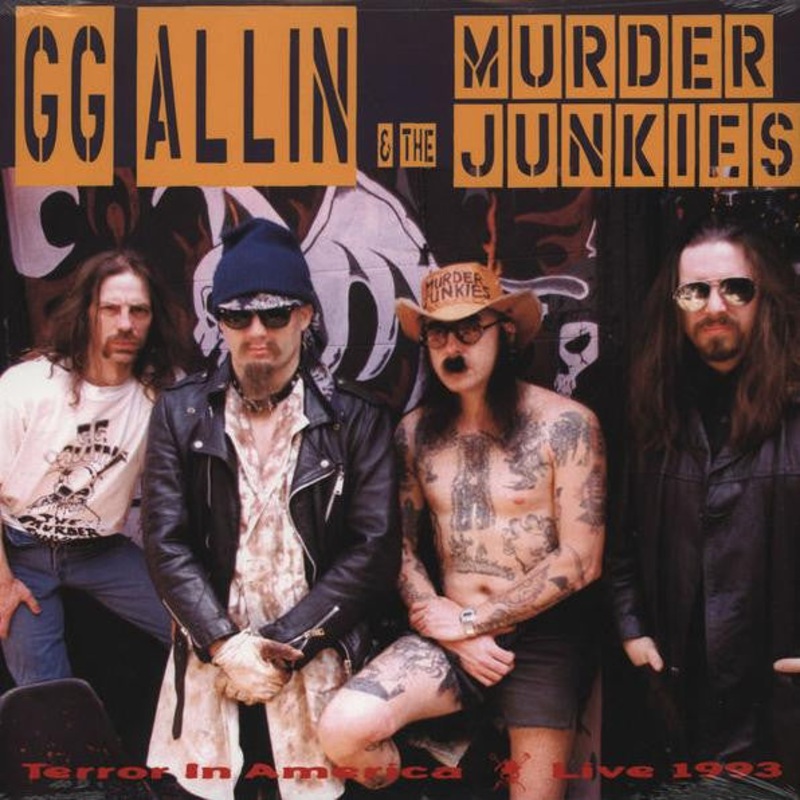 GG Allin And The Murder Junkies – Terror In America Live 1993 Vinyl LP Record