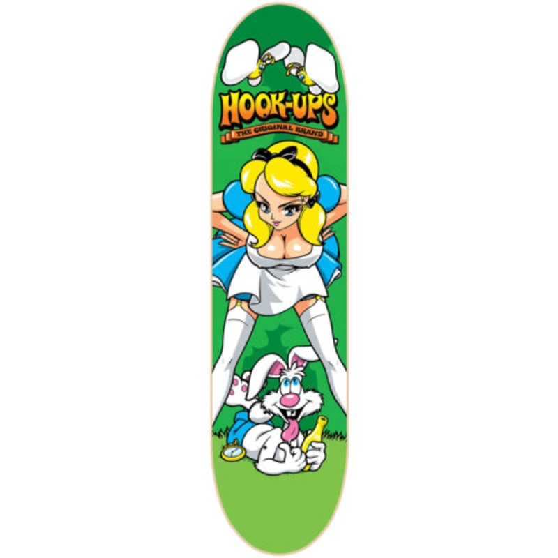 Hook-Ups Alice & Friends Skateboard Deck 8.25″ 8.25″