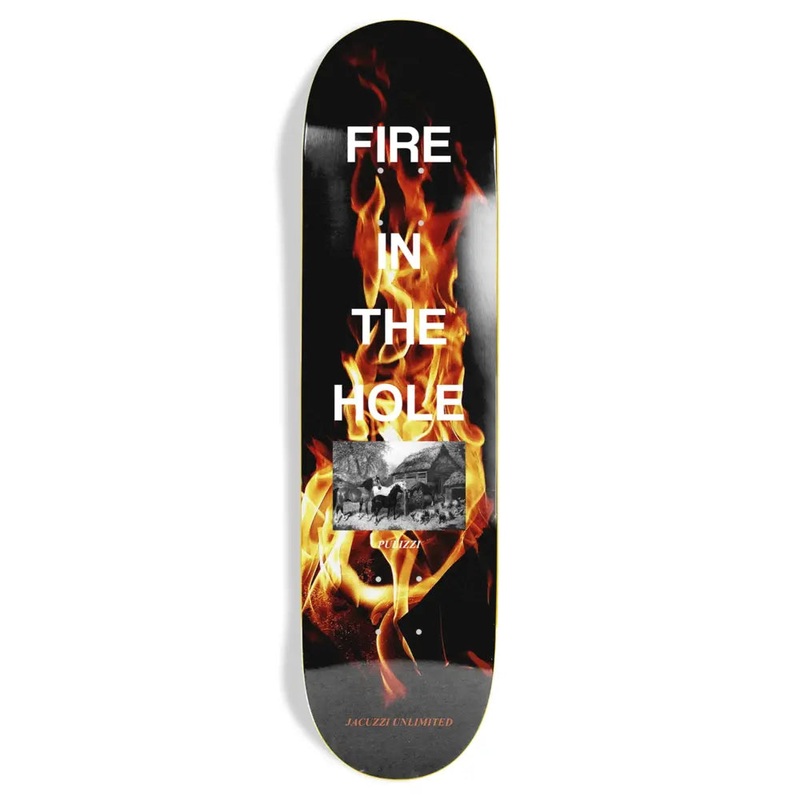 Jacuzzi Skateboards Michael Pulizzi Skateboard Deck 8.37″ Deck only 8.375