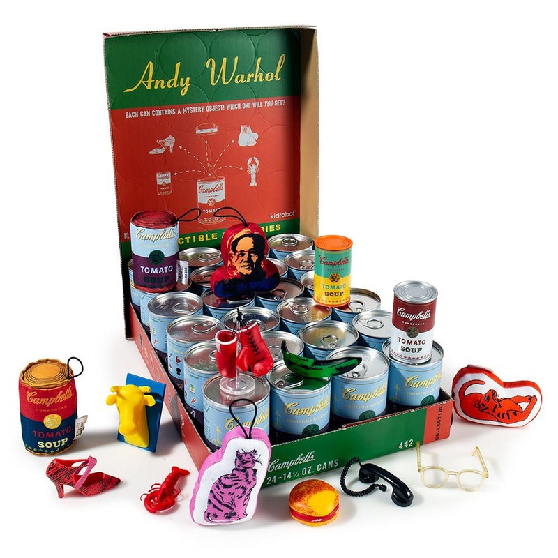 KIDROBOT x ANDY WARHOL CAMPBELLS SOUP CAN MYSTERY ART FIGURE SERIES 2