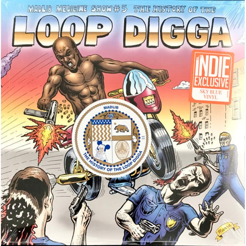 Madlib  History Of The Loop Digga, 19902000 Sky Blue Color Vinyl LP Record