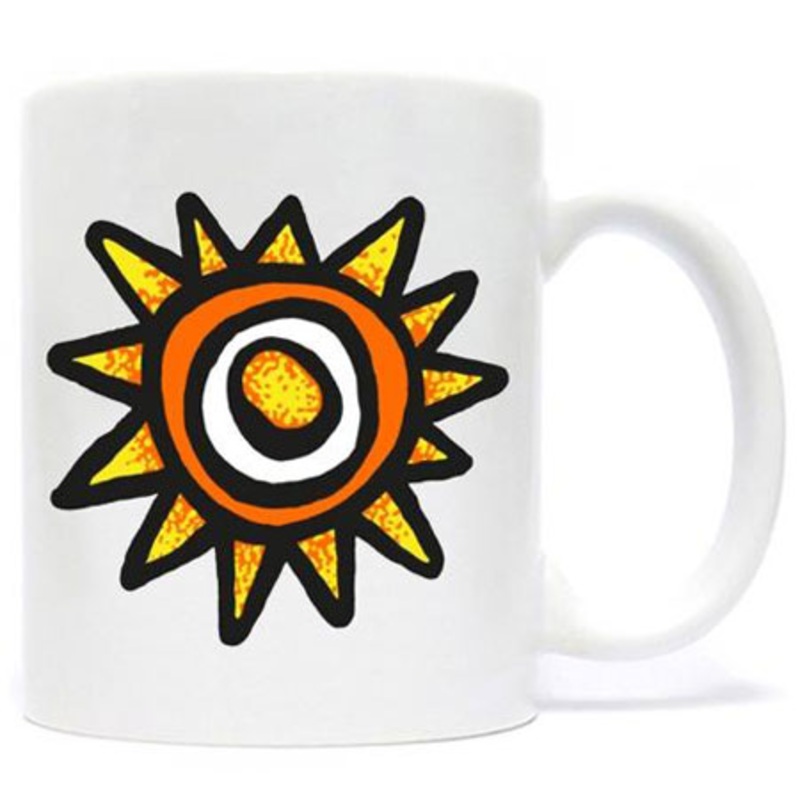 New Deal Skateboards Sun Napkin Mug White One size fits all