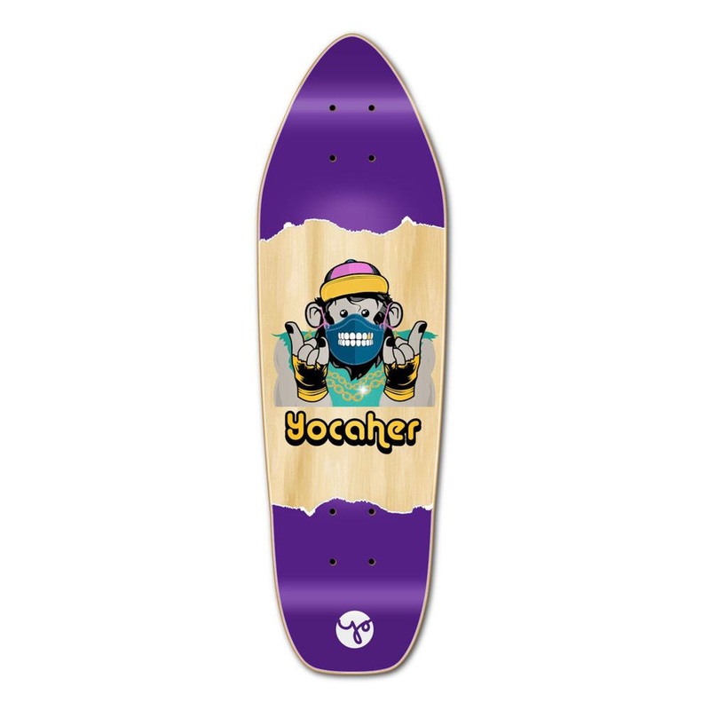 Punked Mini Cruiser Deck – Chimp Series – Speak No Evil Deck
