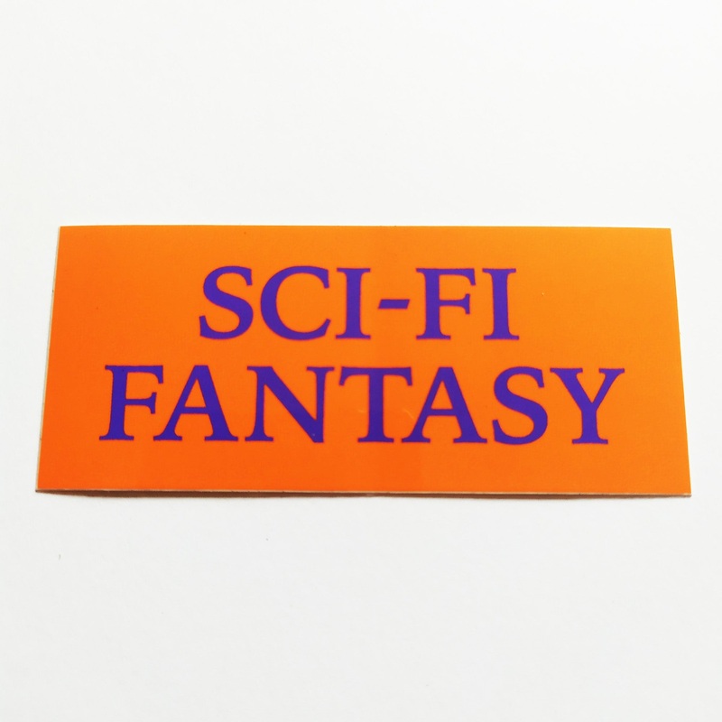 Sci-Fi Fantasy Skate Sticker