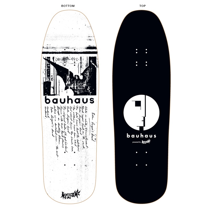 WELCOME X BAUHAUS BELA ON GAIA 9.6″ SKATEBOARD DECK