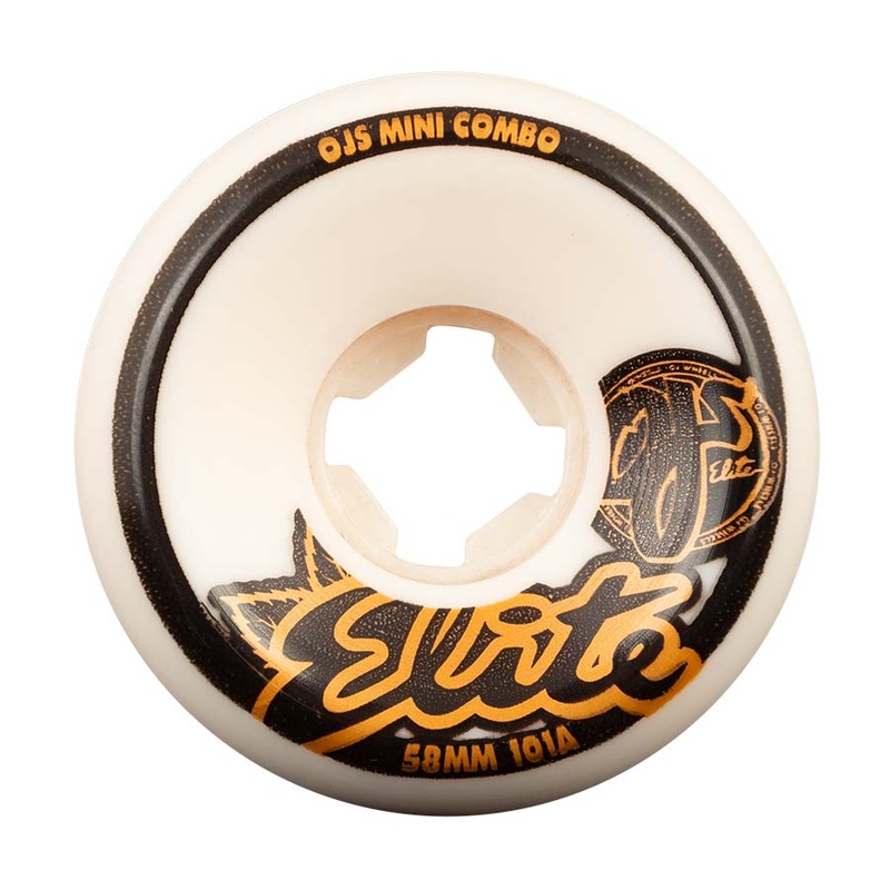 58mm Elite Mini Combo 101a OJ Skateboard Wheels No Color 58mm