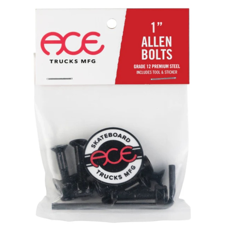 Ace Skateboard Bolts Allen 1″