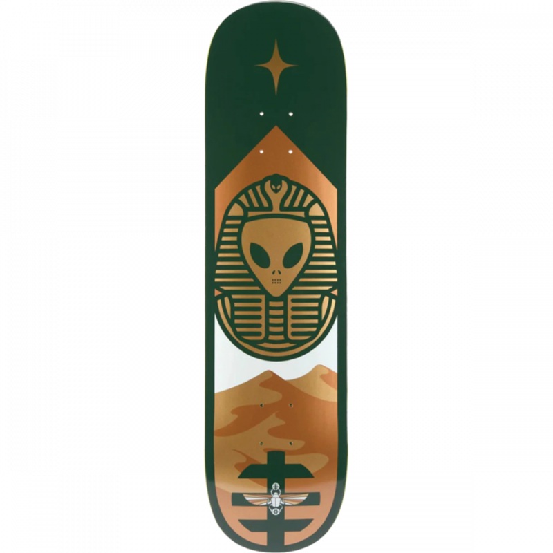 Alien Workshop Theurgy 8.37″ Green Skateboard Deck