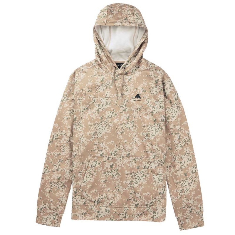 Burton Men’s Oak Pullover Hoodie 2025 Small Snowfall Camo