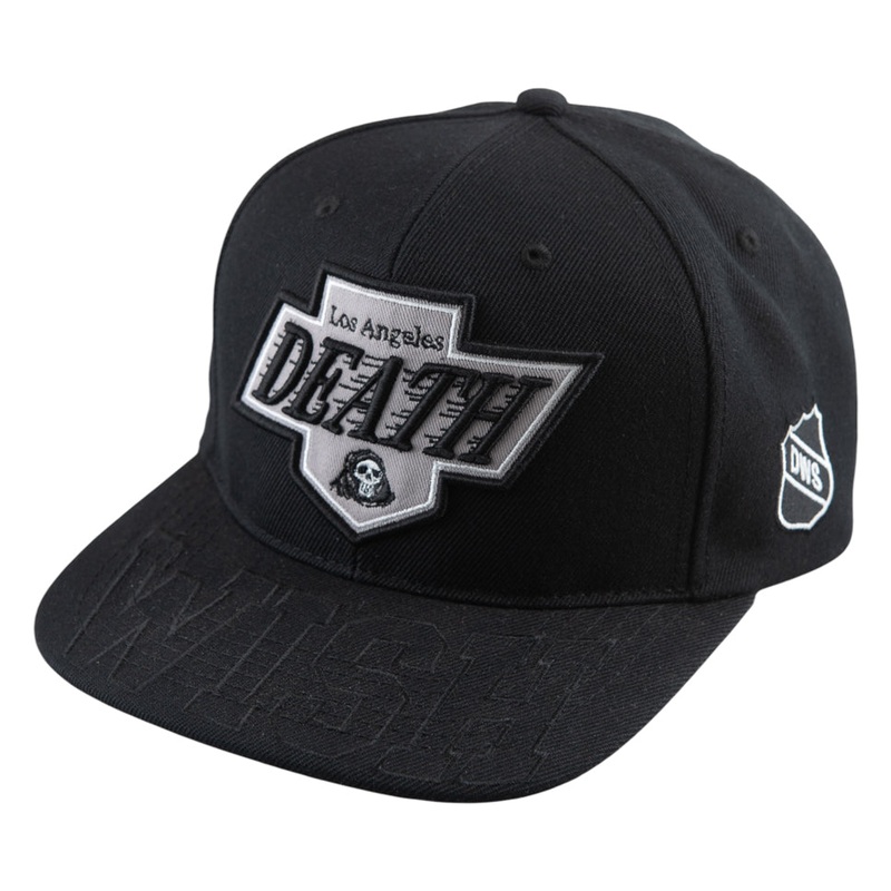 Deathwish Death Kings Snap-Back Hat Black One Size Fits All