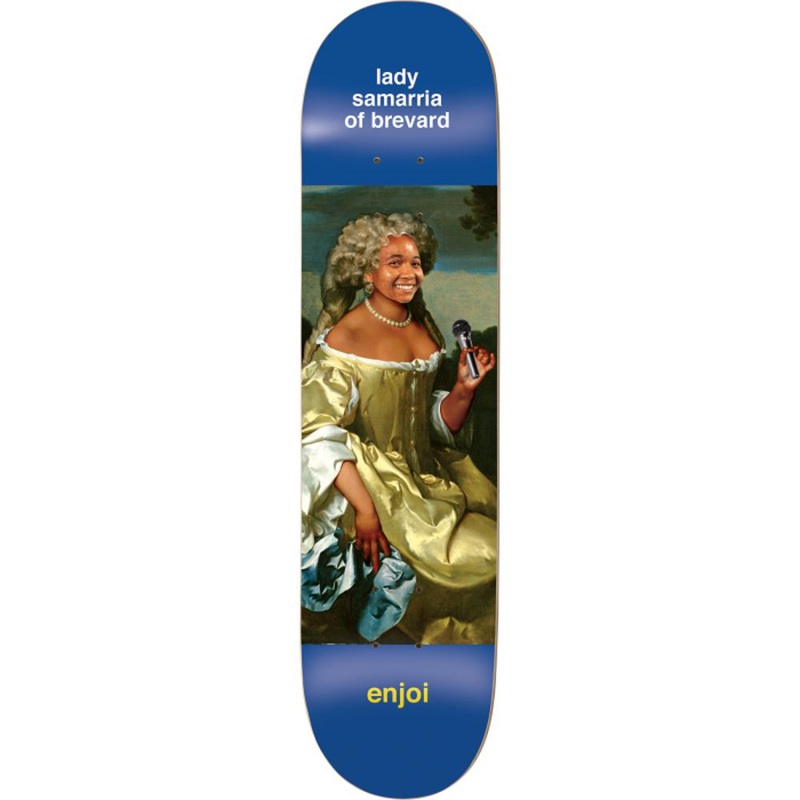 Enjoi Brevard Renaissance 8.0″ Navy Skateboard Deck