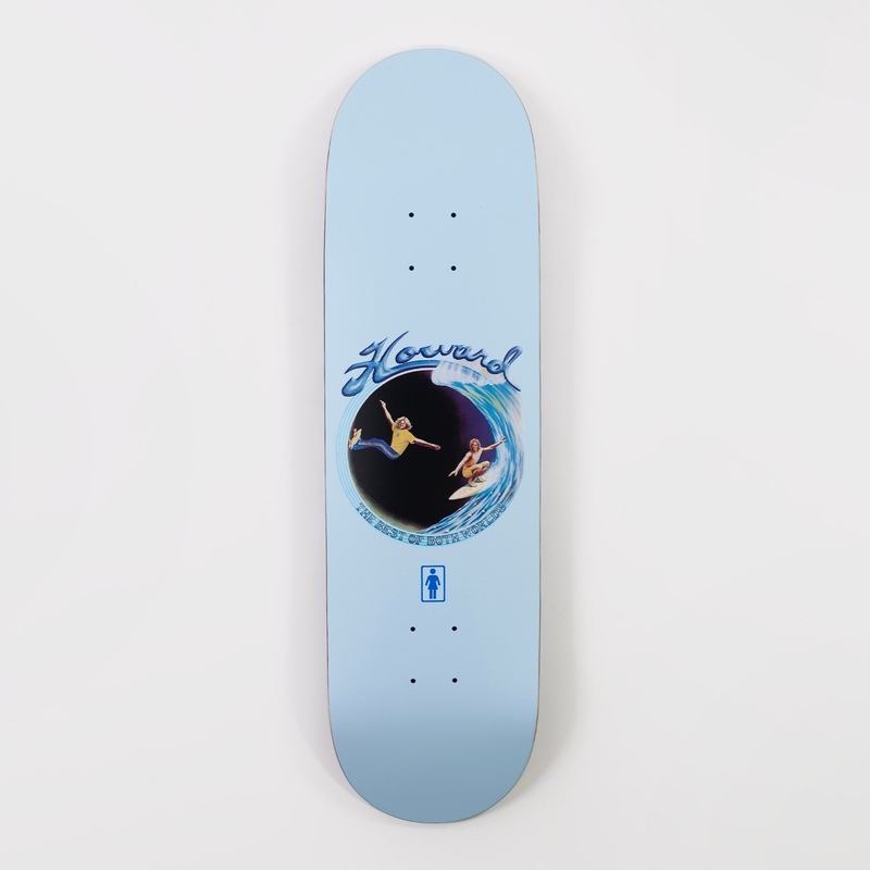 Girl 8.5″ Rick Howard Best of Both Worlds Deck – Blue 8.5″