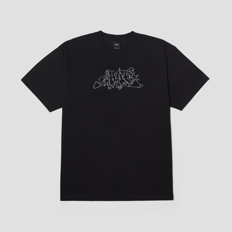 HUF Outlines Shortsleeve T-Shirt Black Small