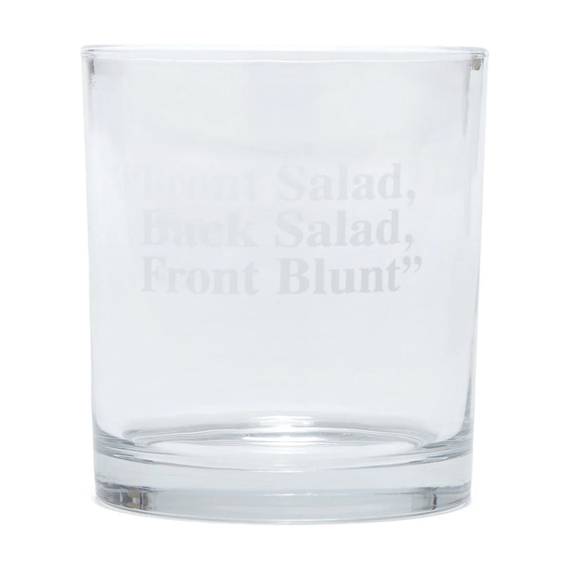 Jenkem Front Salad Rocks Glass Clear One Size Fits All