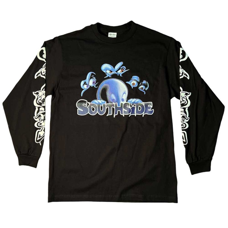 Kasper Glow Ink Black Longsleeve Tee Southside Skatepark SM