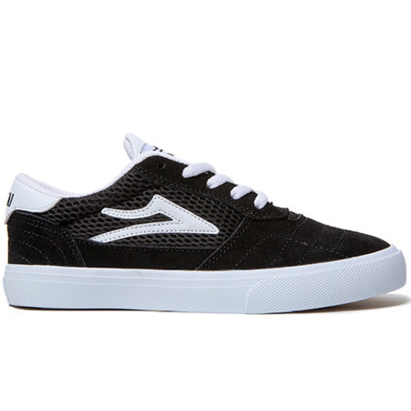Lakai Cambridge Kids Shoes Black Suede 1