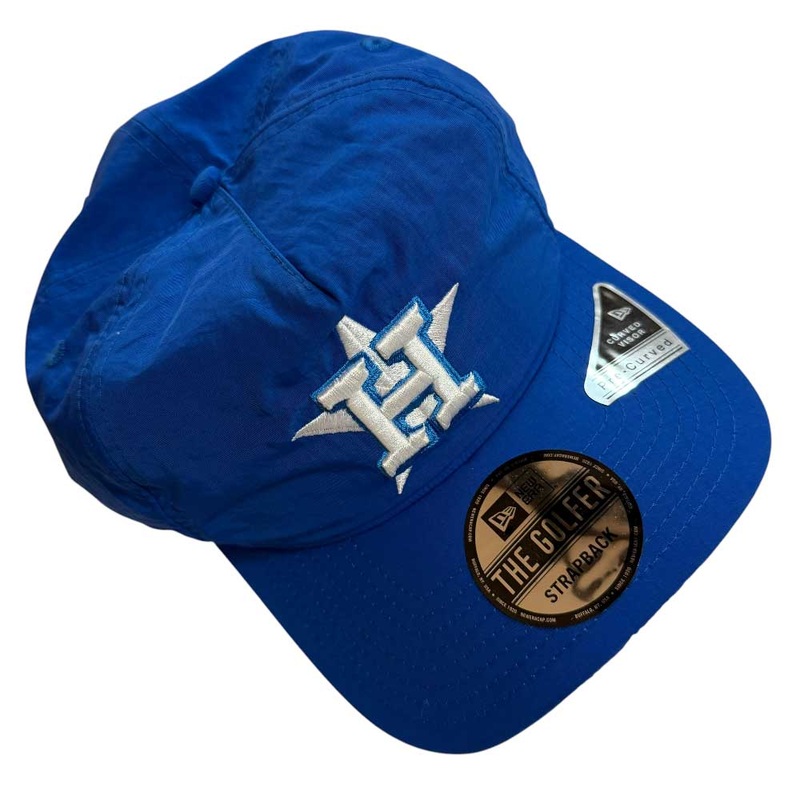 Light Blue Golfer Nylon Hat Strapback Adjustable Houston Astros New Era 5950 Day