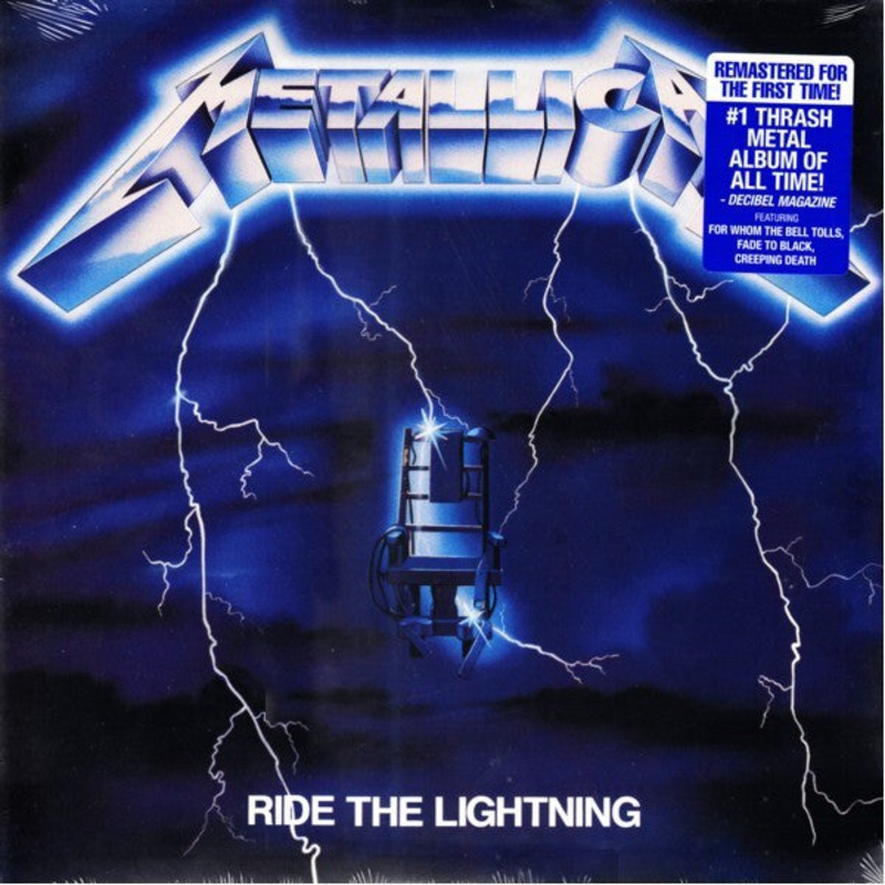 Metallica – Ride The Lightning 180G Vinyl LP Record