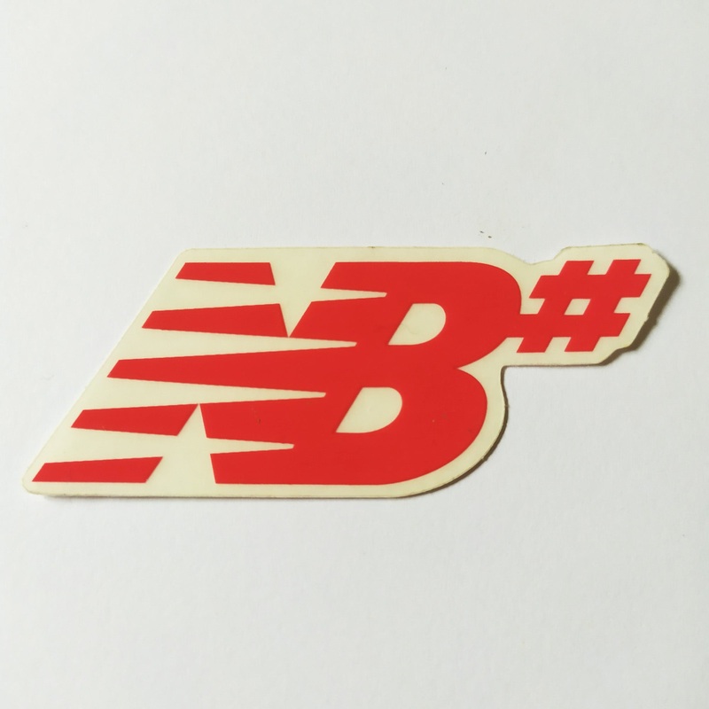 New Balance Skateboard Footwear Sticker