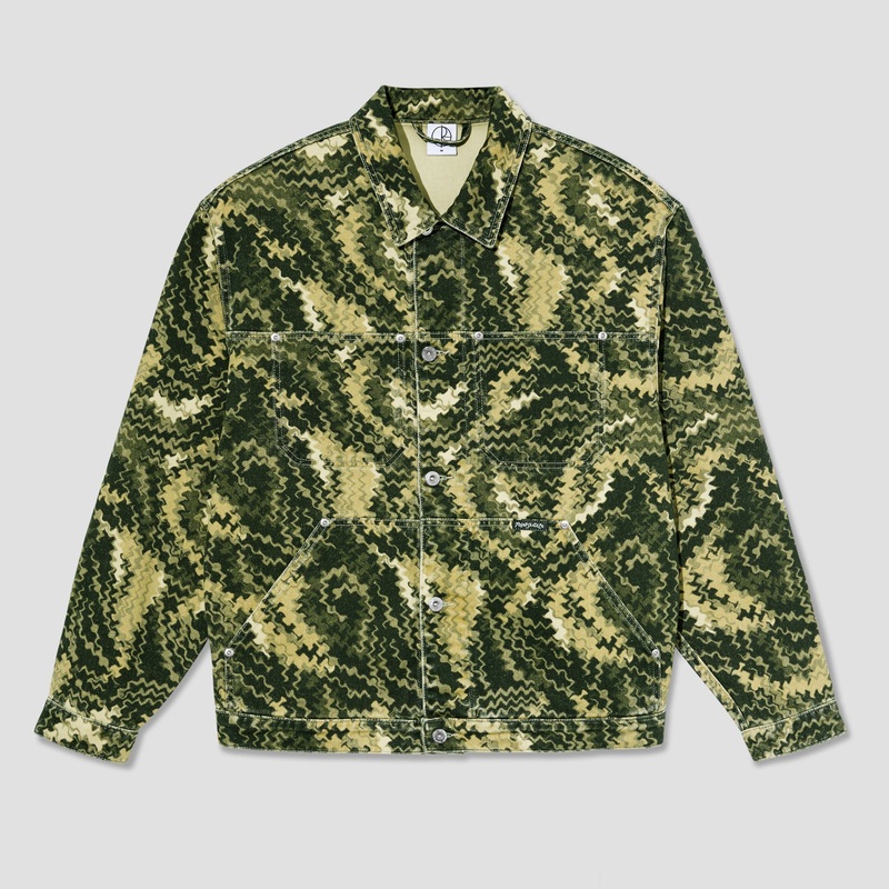 Polar Patrik Jacket Camo Green Small